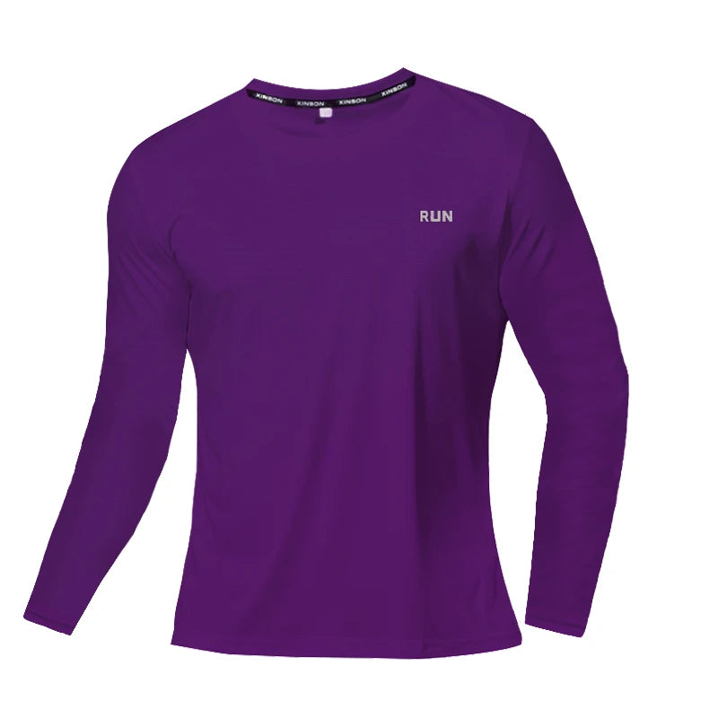 Summer Ice Silk Long Sleeve T-Shirt