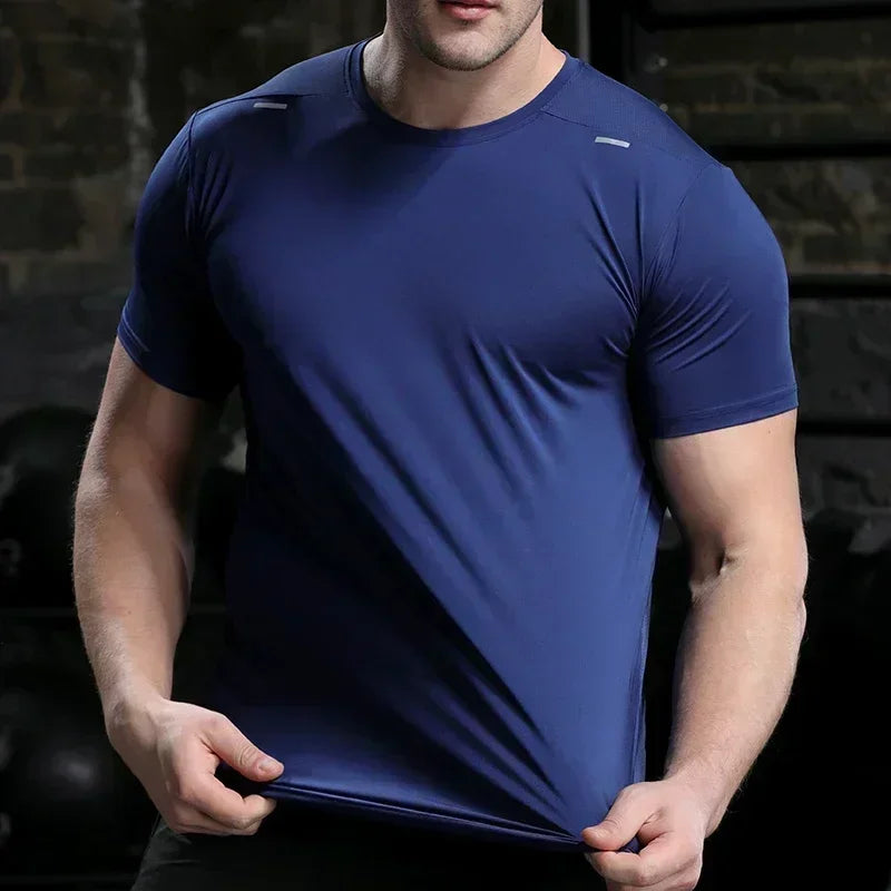 Men's Summer Loose Breathable Short Sleeve