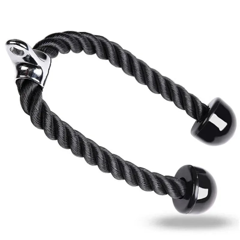 Triceps Lowering Rope Face Pull Handles Push Pull Down Cord For Biceps Back Shoulder Triceps Fitness Tension Rope