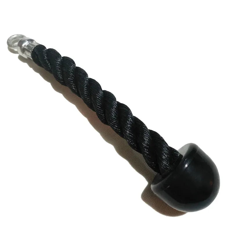 Triceps Lowering Rope Face Pull Handles Push Pull Down Cord For Biceps Back Shoulder Triceps Fitness Tension Rope