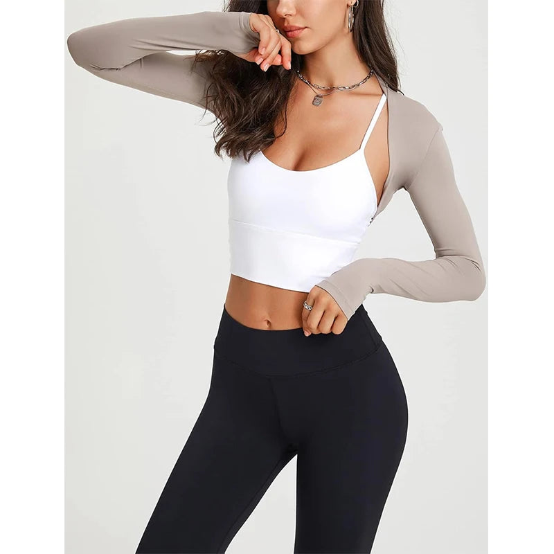 Women's Short Hem Cropped Sweatshirt