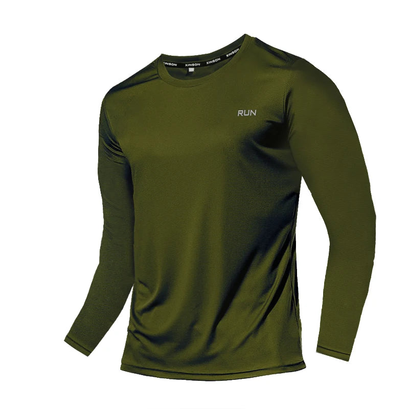 Summer Ice Silk Long Sleeve T-Shirt