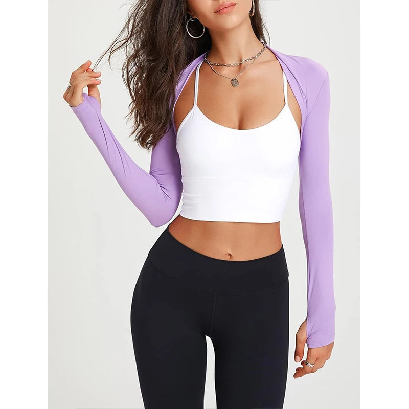 Women's Short Hem Cropped Sweatshirt